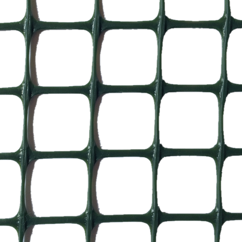 Maille carrée en plastique de 1 M de construction verte de haute résistance